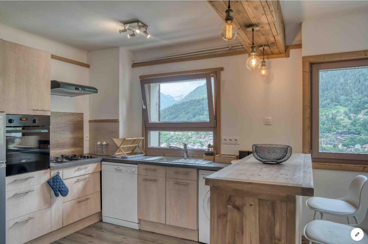 Chalet Mirador Appartement Vue Panoramique Situe A 25 Kms De Chamonix Saint-Gervais-les-Bains Zewnętrze zdjęcie
